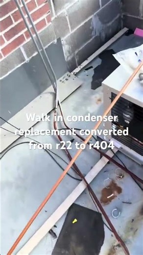 Condenser replacement