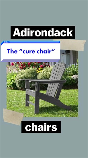 This popular yard chair wasn’t just made to take in the views of the mountains they’re currently named after. #adirondacks #history #learnontiktok #education