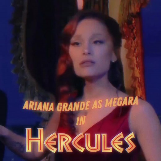 Ariana Grande as Megara in Disney's Hercules! Do You Like?