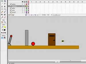 How to make a platform game in flash 8 part 10(Key for door)