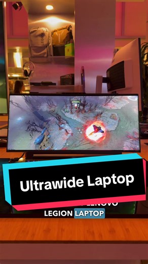 Ultrawide Gaming Laptop! #techtok #gamingpc #tech #laptop #gamingsetup