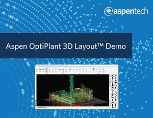 Aspen OptiPlant 3D Layout Demo | Aspen Capital Cost Estimator (ACCE) | AspenTech