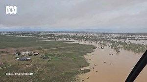 9.8K views · 156 reactions |  Check out this video, taken over Middleton!   Ex tropical cyclone Kirrily has moved west and is bringing heavy rainfall to some areas.  The system is forecast to remain slow-moving across the western interior and a flood warning is in place for parts of the Central West, North West and Channel country.  Supplied: Cr Gavin Baskett | ABC Western Queensland | Facebook
