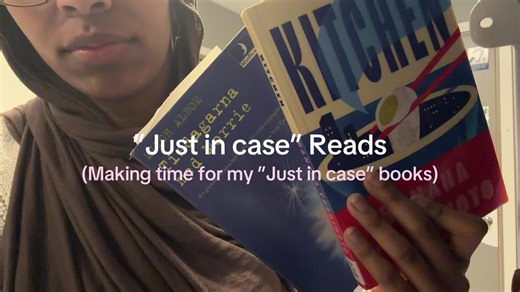 Just in case books deserves to be read too #justincase #booktok #tuesdayswithmorrie #readinglife
