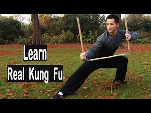 Shaolin Kung Fu Wushu Three Section Staff Step By Step For Beginners