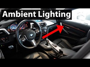 BMW F30 Ambient Lighting Upgrade
