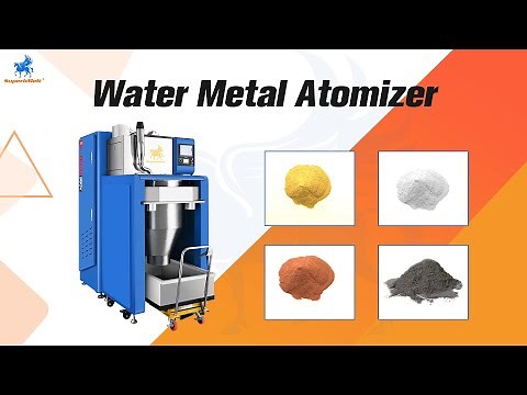 SuperbMelt water metal atomizer for gold silver platinum palladium powder making in refining process