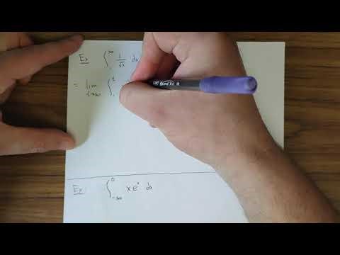 Improper integrals part 1