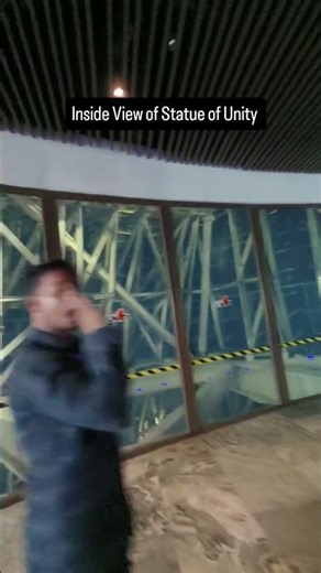 inside view of statue of unity