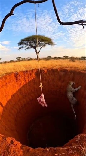 Leopard HATES Water! 🐆 Epic Jump Fail Ends in a Splash 💦