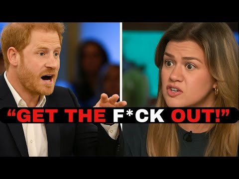 “KELLY CLARKSON KICKS PRINCE HARRY OFF HER STAGE – YOU’RE DONE HERE!”