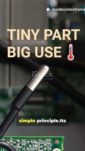 🌡️Thermistor Basics You Must Know! ⚡ #Shorts#viralshorts