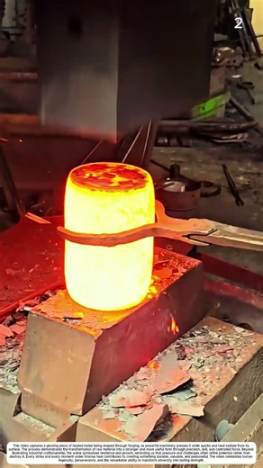 Metal Forming: How a Forging Press Turns Red-Hot Metal into a Precise Shape