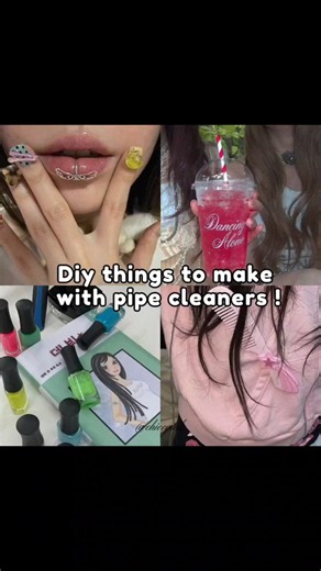 Things To Make With Pipe Cleaners 💗 easy diy craft ideas #diy #crafts #pipecleaners