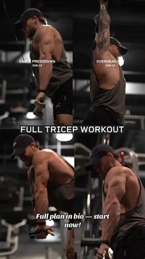 Full Tricep Workout | Hit All 3 Heads for MAX Growth