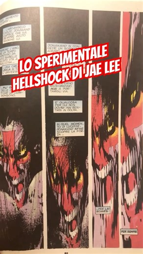 📸 𝑰𝒔𝒕𝒂𝒏𝒕𝒂𝒏𝒆𝒆 𝑽𝒆𝒕𝒖𝒔𝒕𝒆 🎞 Lo sperimentale Hellshock di Jae Lee #shorts #hellfire #imagecomics #demons