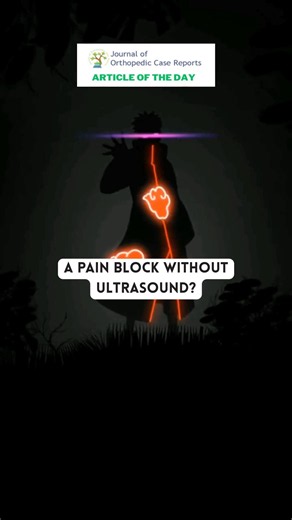 A pain block without ultrasound?