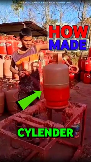 How LPG Gas Cylinders are Made🤔