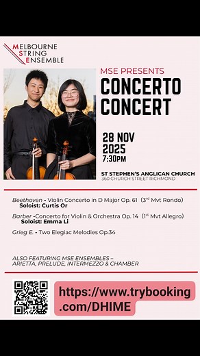 Melbourne String Ensemble on Reels