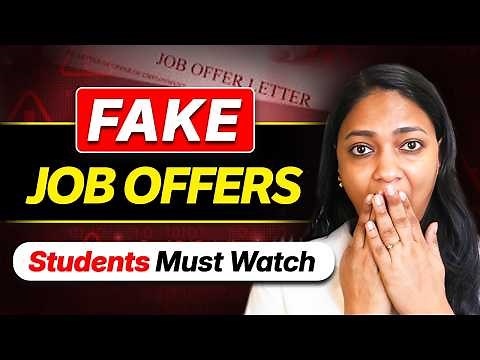 How to Spot a Fake Internship or Job | 7 Warning Signs That You Shouldn’t Miss