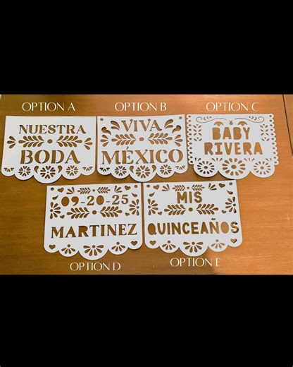 Personalized Papel Picado - Etsy