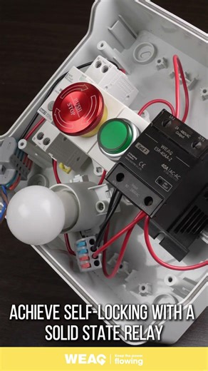 Silent Self-Sustain: How Solid State Relay Creates Holding Circuits.