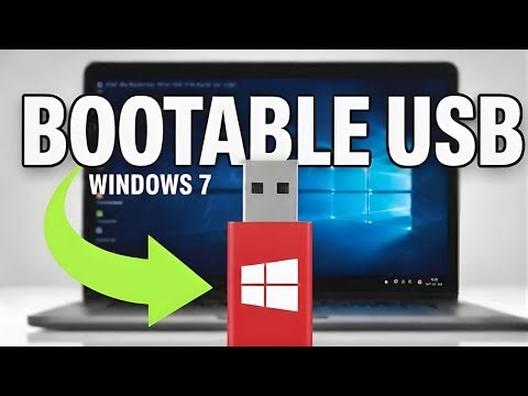 🔥 How to Make Windows 7 Bootable Pendrive USB ⚡ (Easy Method)
