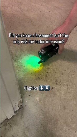 🏡 Did you know homes with both a basement slab and a crawlspace face double the radon risk? Radon