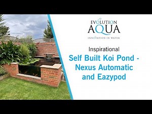 Self Built Koi Pond, Evolution Aqua Nexus Automatic and Eazypod!