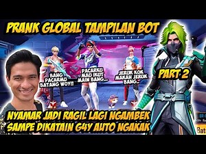 PRANK GLOBAL NYAMAR JADI RAGIL DI DEPAN DUO BUCIN MALAH DIKATAIN GAY PURA-PURA NGAMBEK AUTO NGAKAK