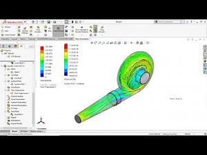Solidworks Flow Simulation Blower Animation