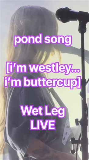 Wet Leg “pond song” [i’m westley… i’m buttercup] LIVE August 5, 2026 @ Ogden Twilight Series (Utah)