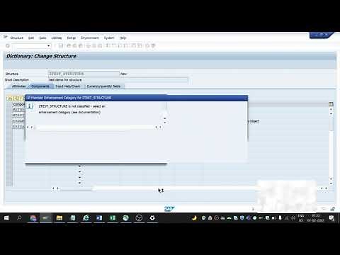 How to create a Structure in SAP ABAP