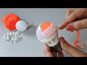 It's so Beautiful.New Amazing Hand Embroidery Latkan Flower design idea.Hand making Latkan idea