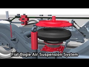 Air suspension | Fiat Bogie Air suspension system Explain | #airsuspension