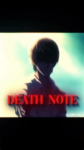 Death Note💀💀 #anime #shorts