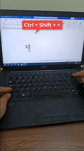 How to type X square in laptop #viral #shorts #howto