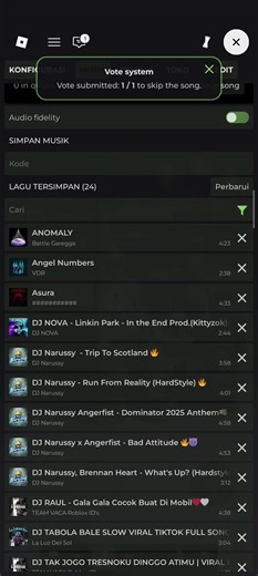 DJ Narussy X Angerfist: Bad Attitude in Roblox