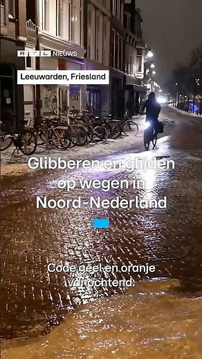 Gladheid zorgt voor glijpartijen en ongelukken op de weg | RTL Nieuws