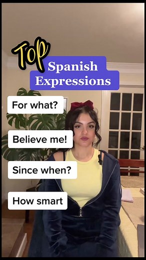 Top Spanish Expressions you can use in Every Day Life! ✨#learnspanish #learnspanishfast #learnontikok #spanishtutor #foryoupage #fyp