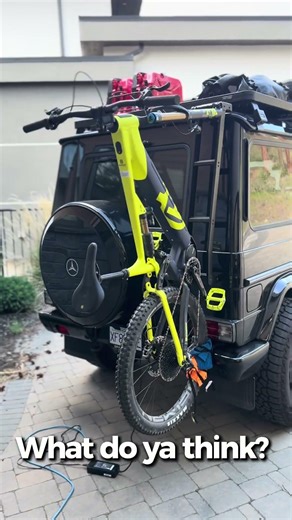 Custom Bike Rack on a Mercedes G Wagon?!