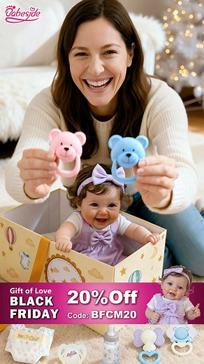 🔉𝐁𝐥𝐚𝐜𝐤 𝐅𝐫𝐢𝐝𝐚𝐲 𝐜𝐨𝐦𝐞𝐬 𝐞𝐚𝐫𝐥𝐲 𝐚𝐭 Babeside 🎁 ✅UP TO 50% OFF,Code: BFCM20 ✅Free shipping over $119 ✅Reborn Dolls' Paradise ✅Hurry up! Get a head start on Black Friday deals! | Babeside