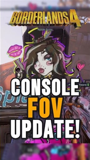 Borderlands 4 Just Got a HUGE FOV Boost on Console! #Borderlands4 #BL4 #borderlands4gameplay