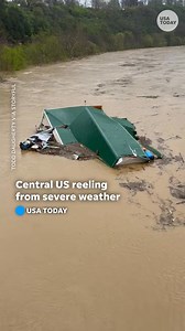The National Weather Service is calling the rainfall across the central U.S. "catastrophic" and "potentially historic." | USA TODAY Video