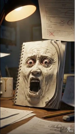 Notebook Panic 😱📓 | When Exam Stress Hits