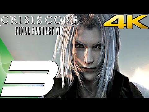 Crisis Core: Final Fantasy VII - Gameplay Walkthrough Part 3 - Genesis Boss & Missions [4K 60FPS]
