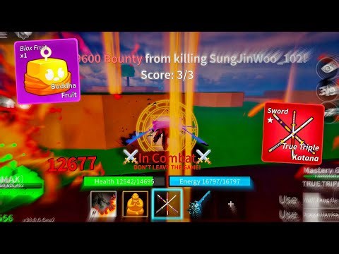 I Cooked Hackers 🔥 With This Buddha + TTK Build | Blox Fruits PvP Roblox 