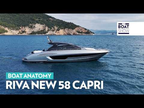 RIVA NEW 58 CAPRI - Boat Anatomy Open Yacht - The Boat Show