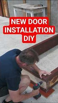 New Door! Door Frame Installation DIY