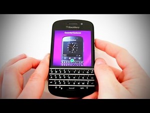 BlackBerry Q10 Unboxing & Overview